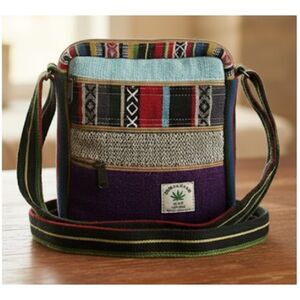 Like International Crossbody Bag Boho Hippie Grunge Himalayan Handmade
